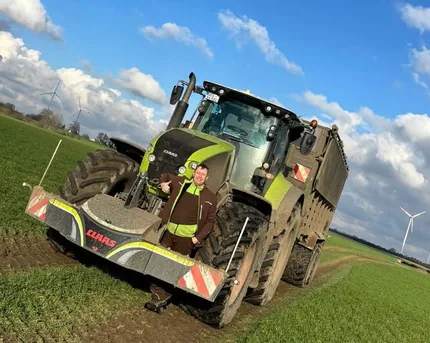 Claas tractor